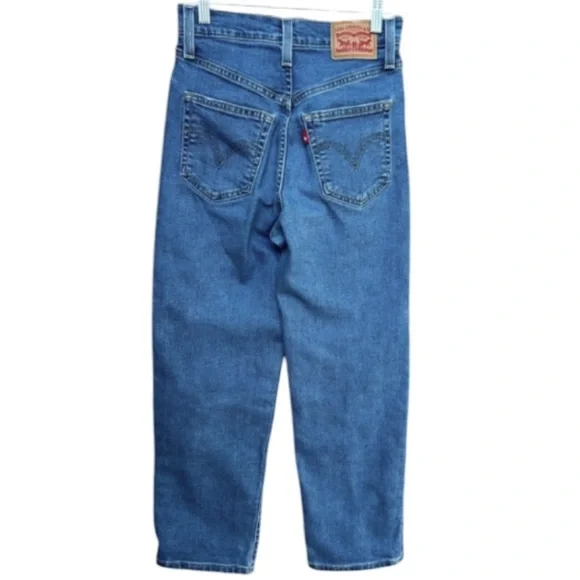Levi's Premium Ribcage Straight Ankle Women’s Jeans, Size 27 - Picture 5 of 9